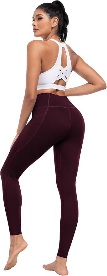 ATHVOTAR Women's High Waisted Leggings with Pockets – 7 Pack